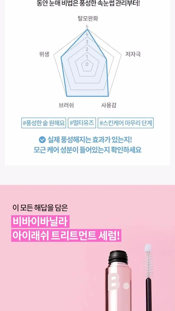 [속눈썹영양제] 바닐라코 아이래쉬 트리트먼트 투명/블랙 세럼 상세페이지 30